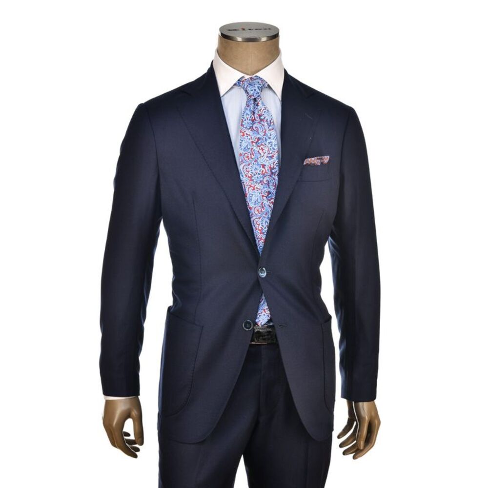 Sartorio Solid Virgin Wool Suit